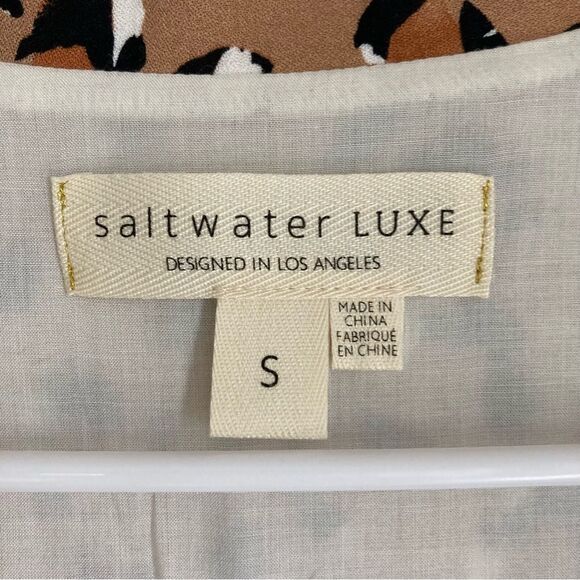 saltwater LUXE Women’s leopard Garvey blazer jacket size small.  EUC! - Picture 7 of 10